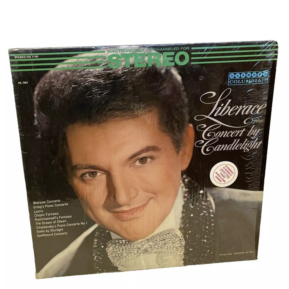 Liberace Concert By Candlelight (Vinyl, 1973) Harmony HS 11161 VG+ LP Record